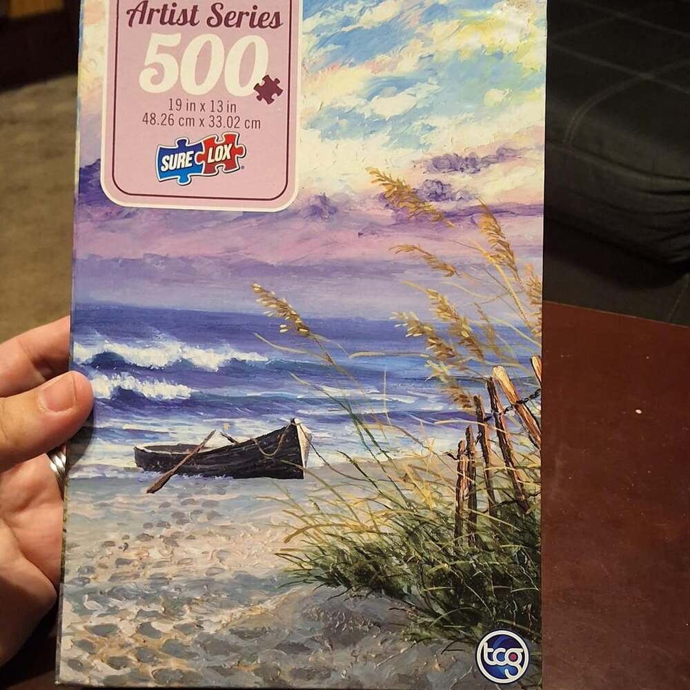 Sure-Lox Artist Series A New Day 500 Piece Puzzle